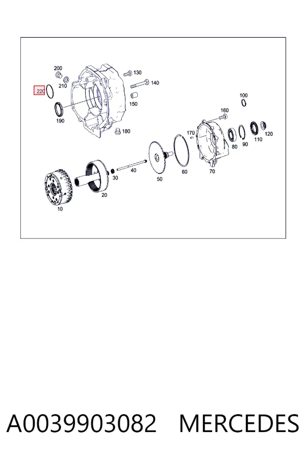  A0039903082 Mercedes