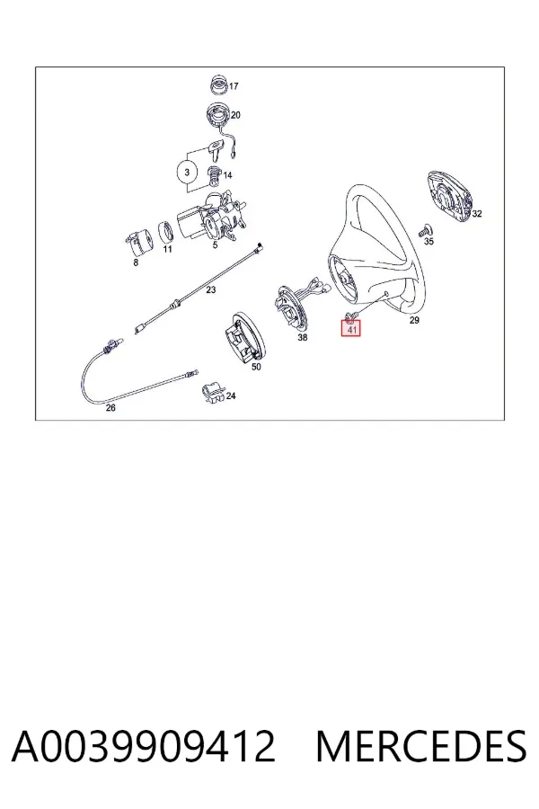  A0039909412 Mercedes