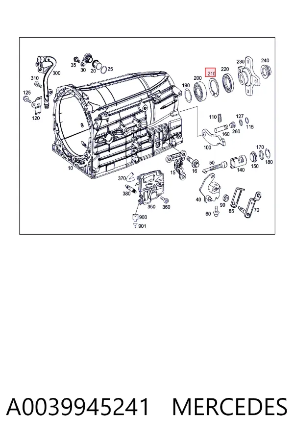  A0039945241 Mercedes