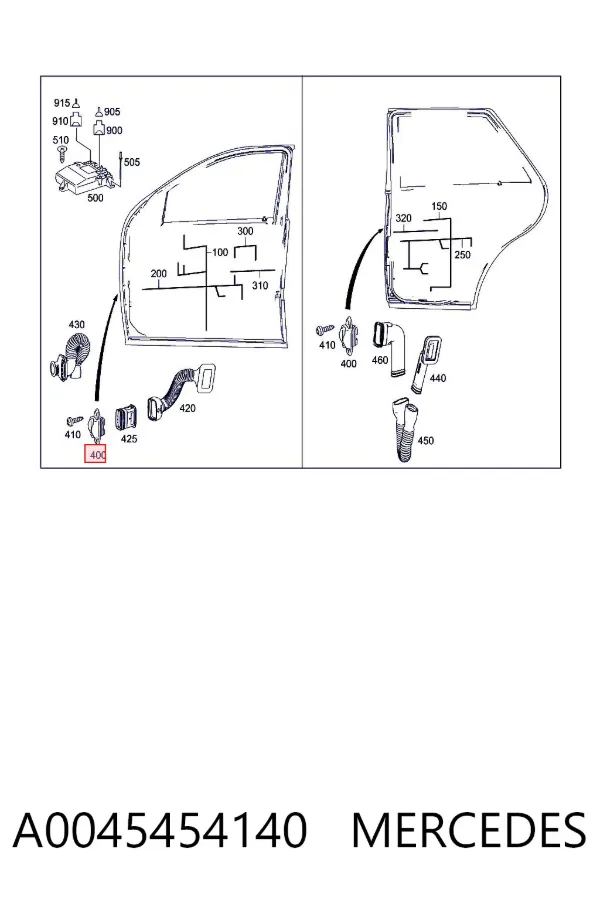  A0045454140 Mercedes