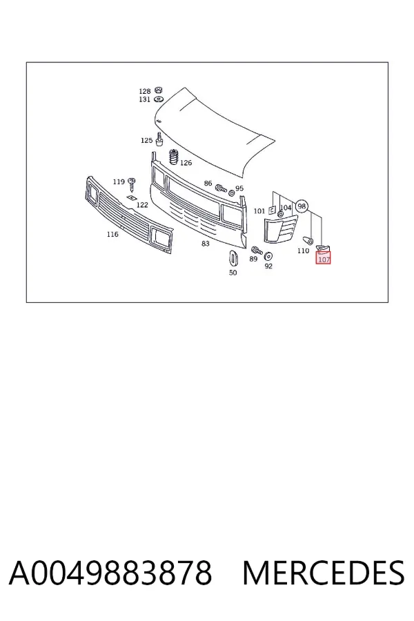  A0049883878 Mercedes
