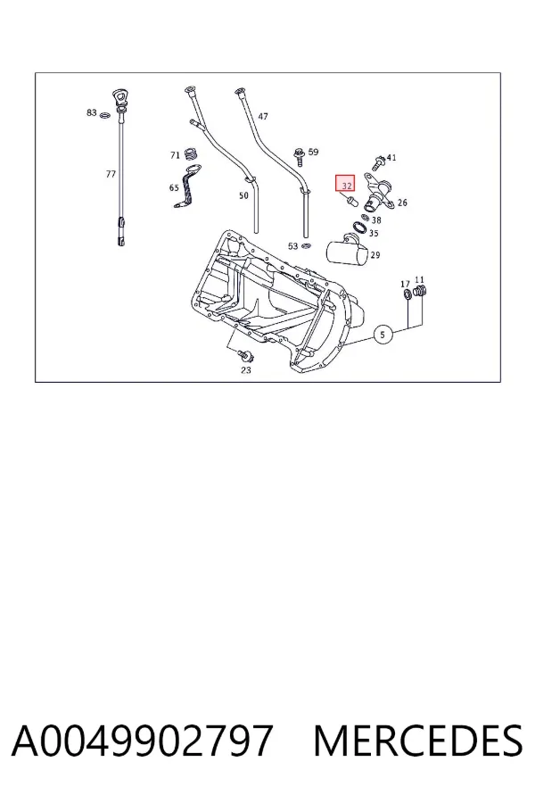  A0049902797 Mercedes