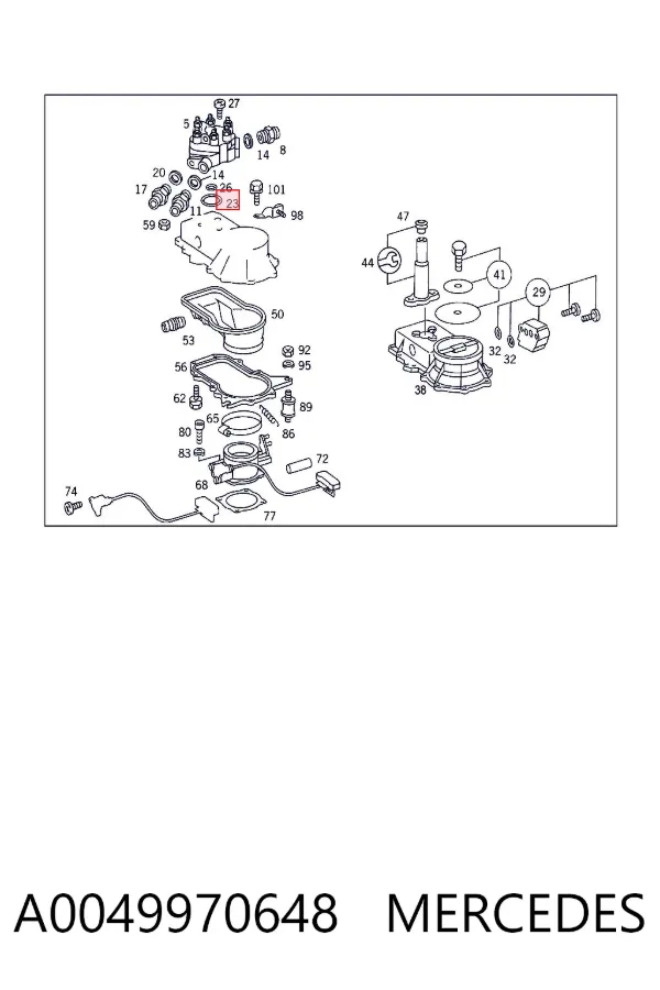  A0049970648 Mercedes