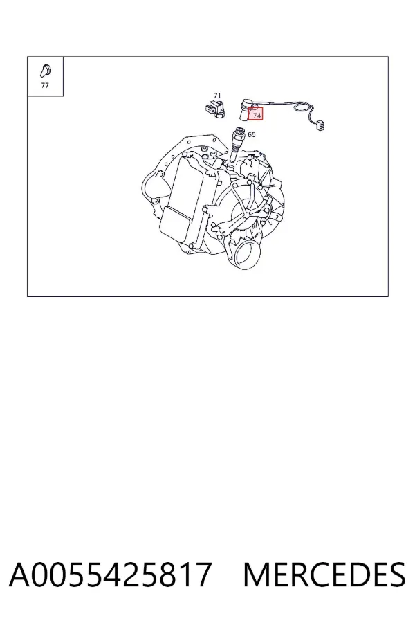 Sensor de velocidade Mercedes Vito I