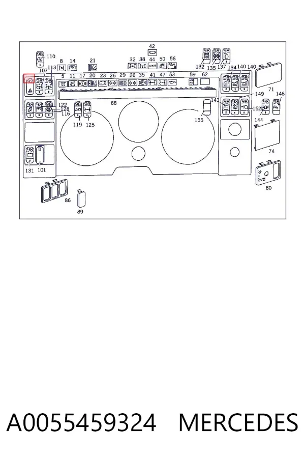  A0055459324 Mercedes