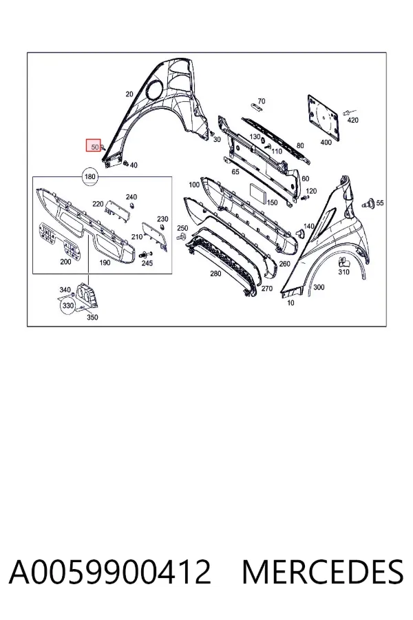  A0059900412 Mercedes