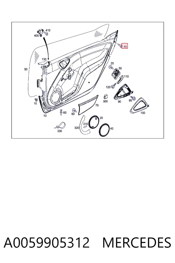  A0059905312 Mercedes