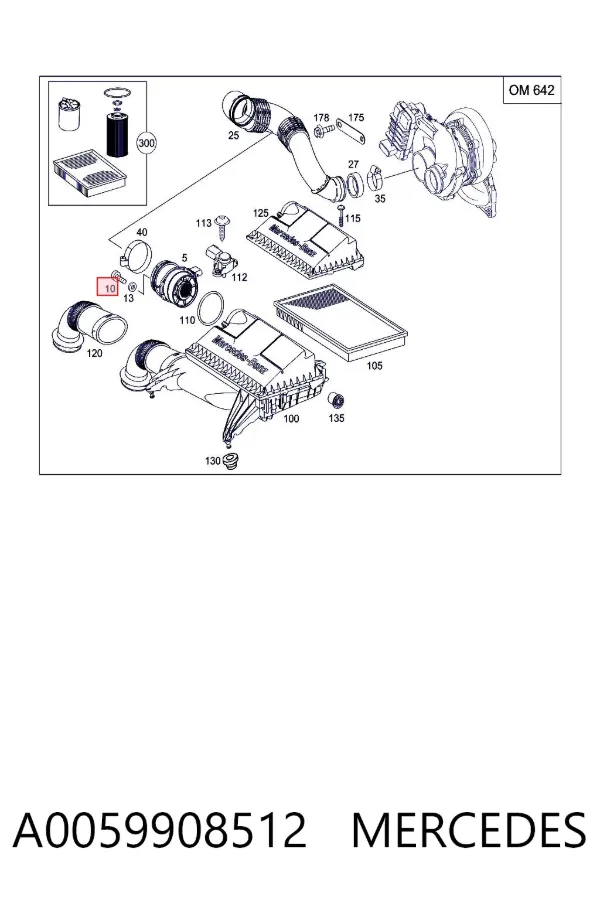  A0059908512 Mercedes