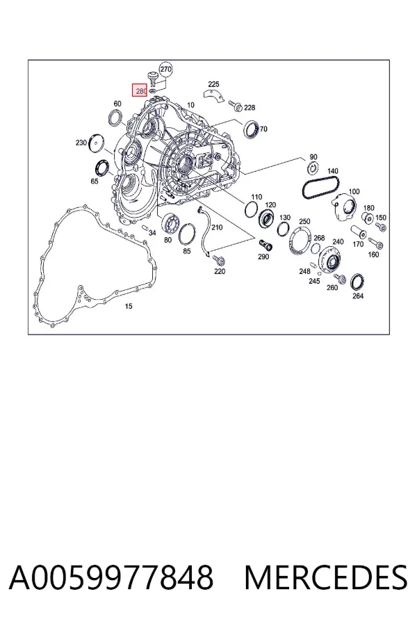  A0059977848 Mercedes