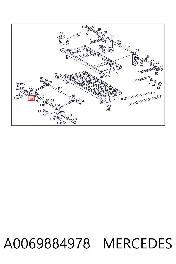  A0069884978 Mercedes