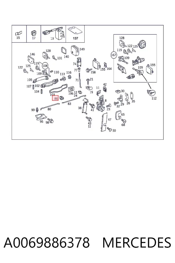  A0069886378 Mercedes
