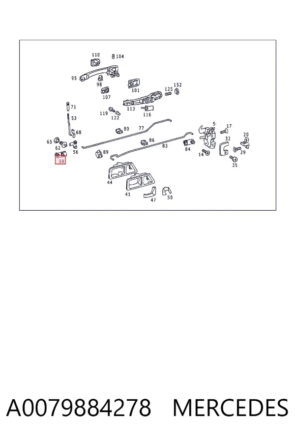  A0079884278 Mercedes