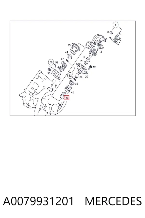  A0079931201 Mercedes
