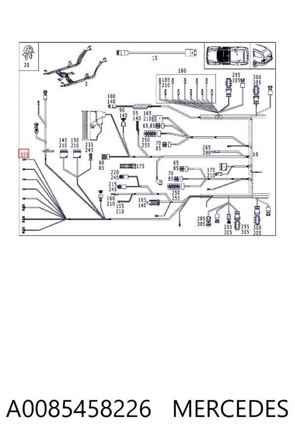  A0085458226 Mercedes