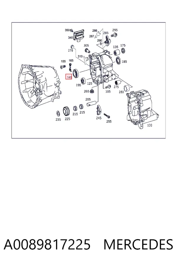  A0089817225 Mercedes