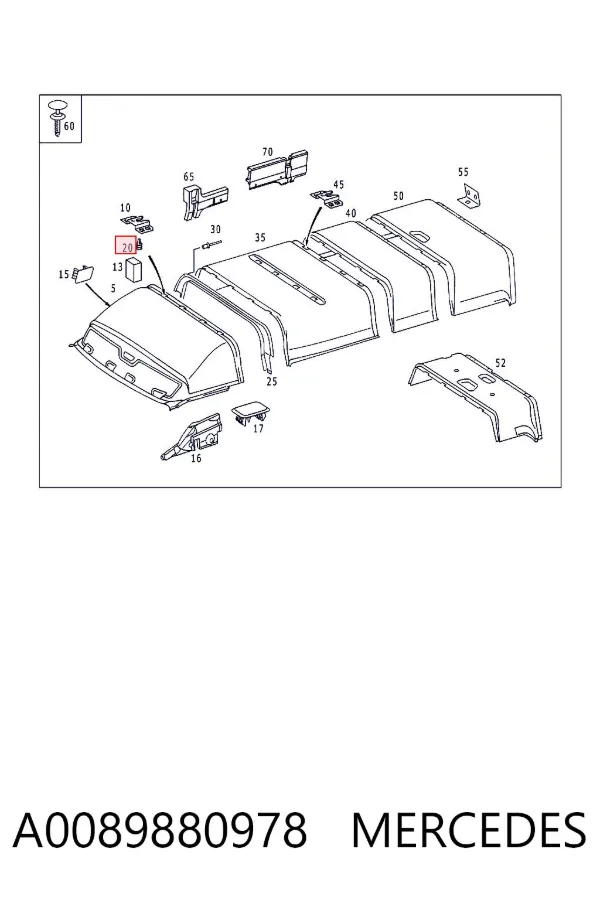  A0089880978 Mercedes