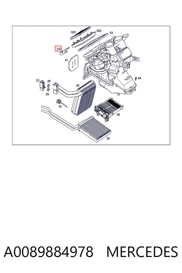  A0089884978 Mercedes
