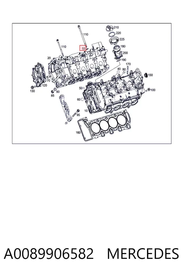  A0089906582 Mercedes