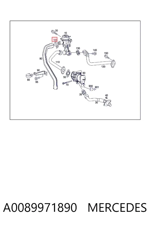  A0089971890 Mercedes