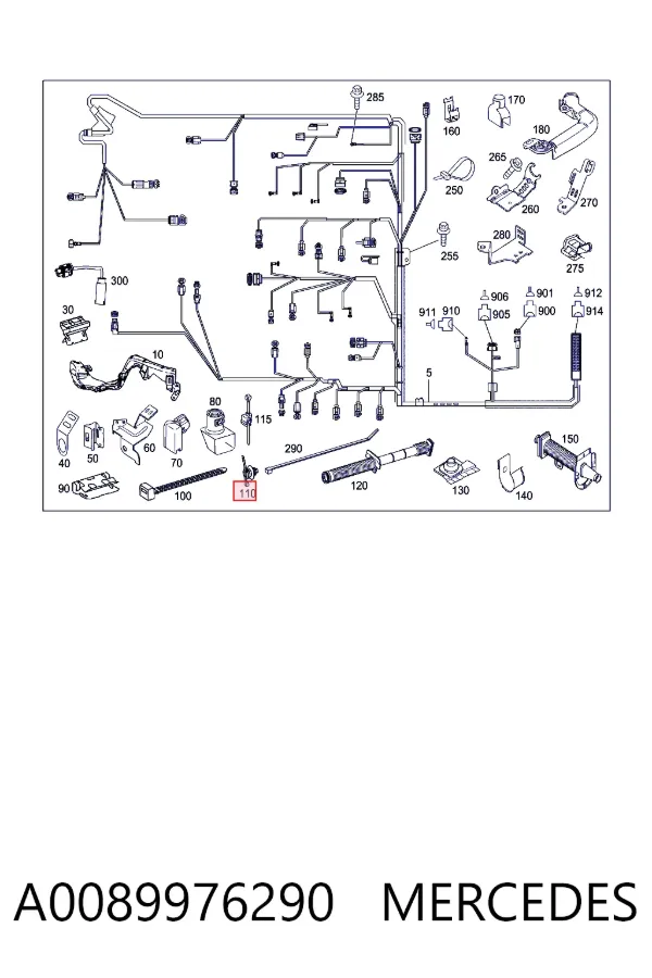  A0089976290 Mercedes