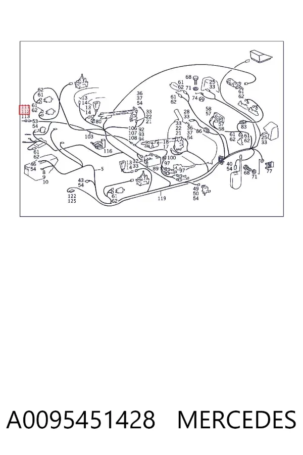  A0095451428 Mercedes