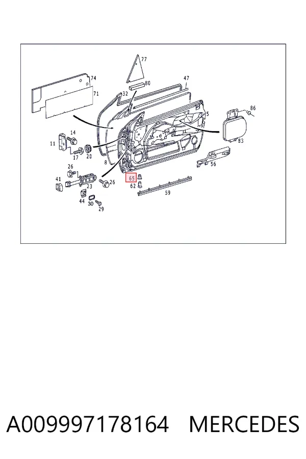  A009997178164 Mercedes