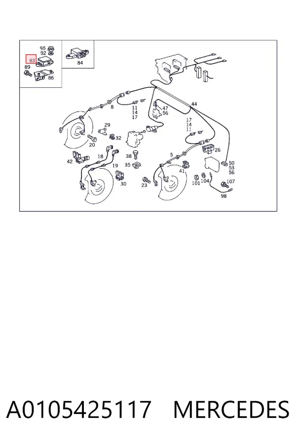  A0105425117 Mercedes