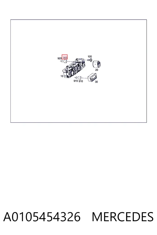  A0105454326 Mercedes