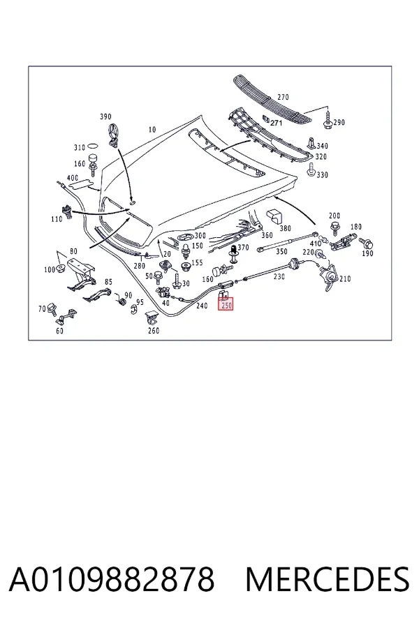  A0109882878 Mercedes