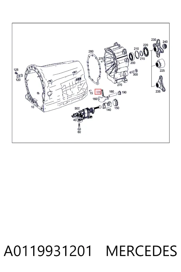 A0119931201 Mercedes