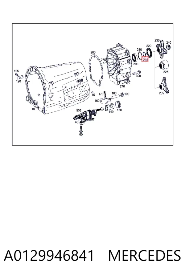  A0129946841 Mercedes
