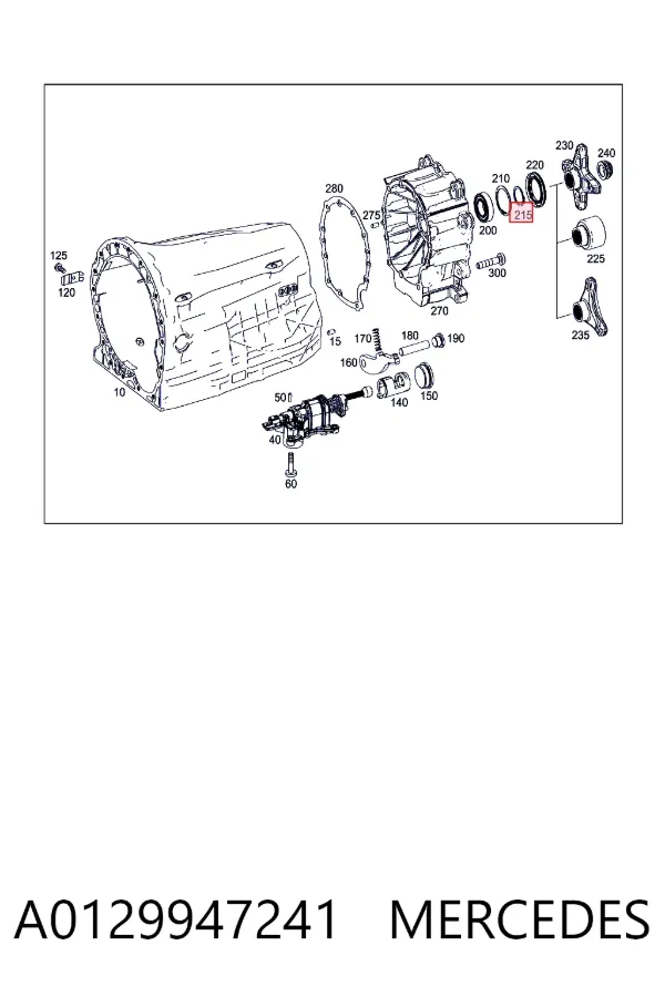  A0129947241 Mercedes