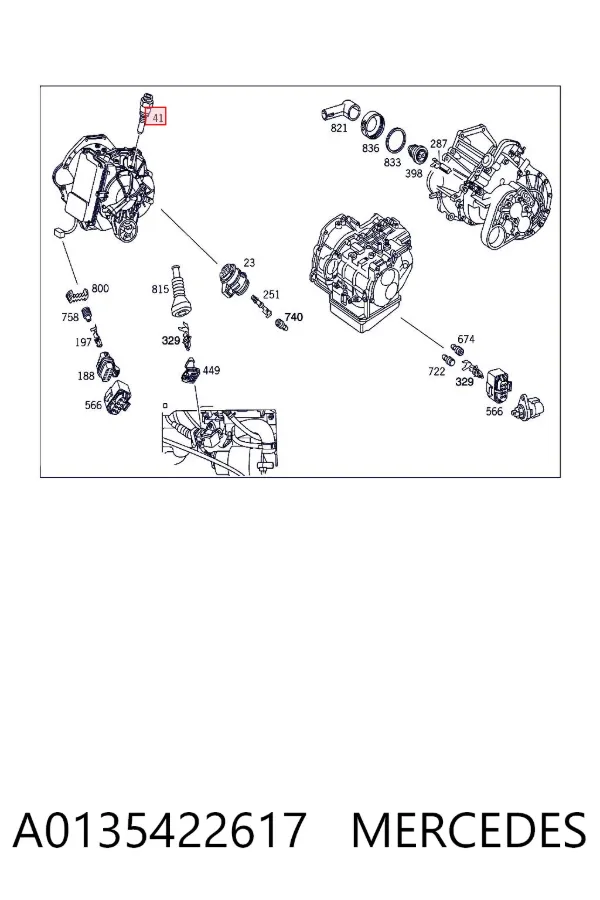  A0135422617 Mercedes