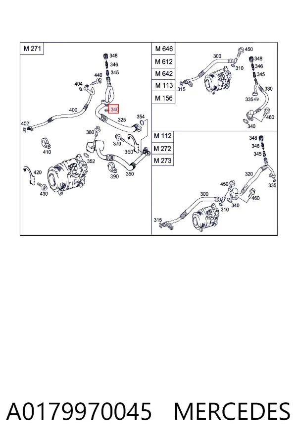 A0179970045 Mercedes