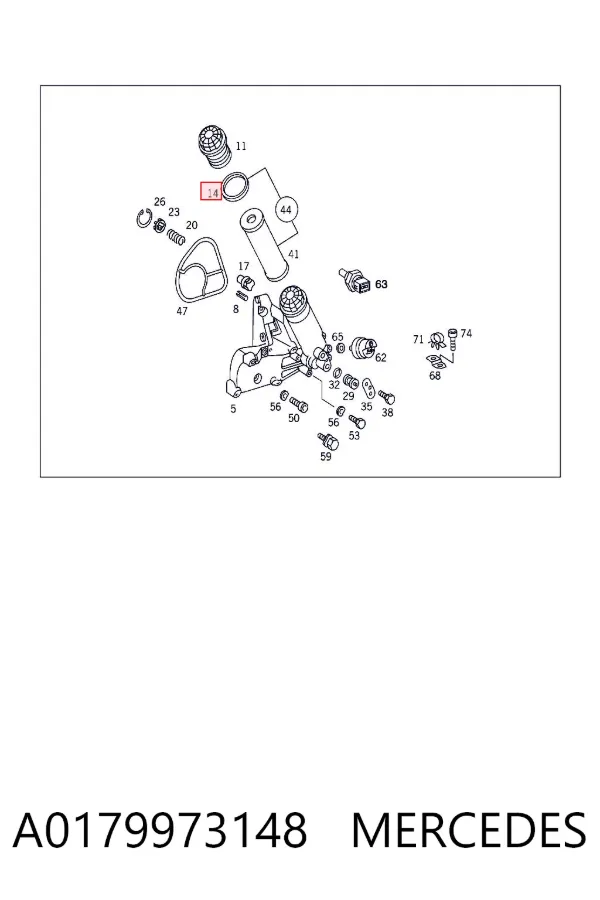  A0179973148 Mercedes