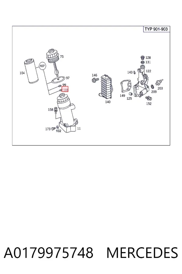  A0179975748 Mercedes