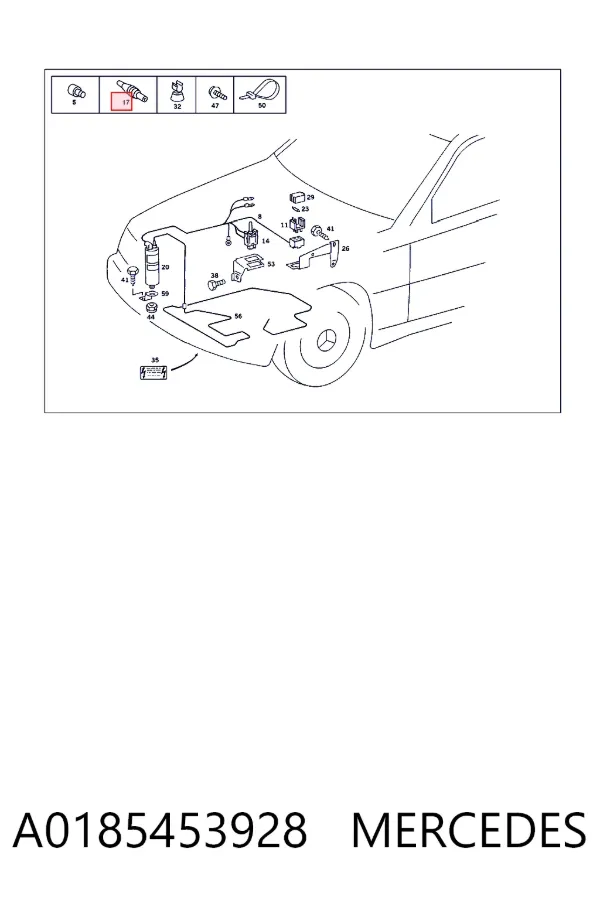  A0185453928 Mercedes