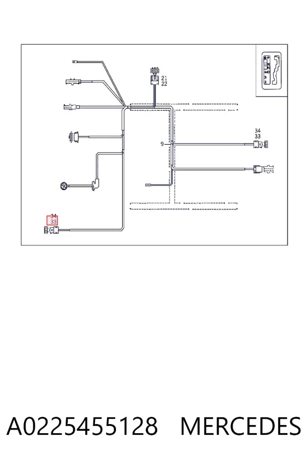  A0225455128 Mercedes