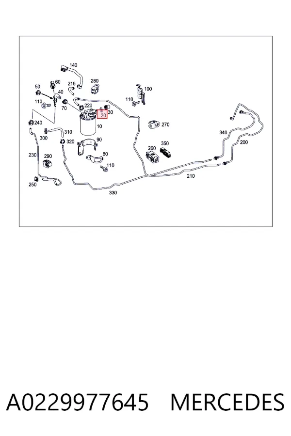  A0229977645 Mercedes