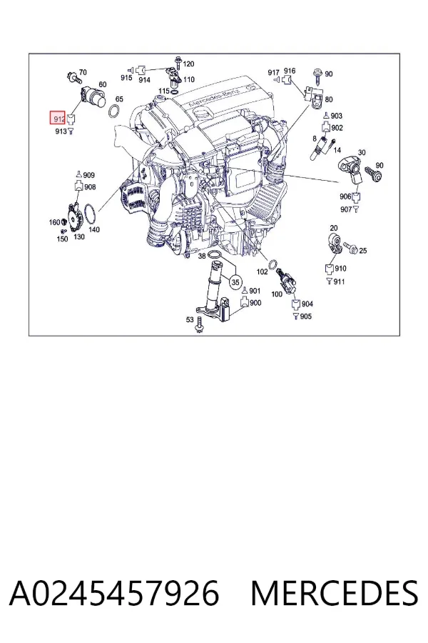  A0245457926 Mercedes