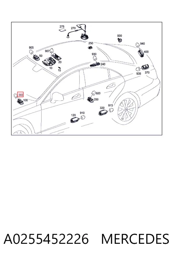  A0255452226 Mercedes