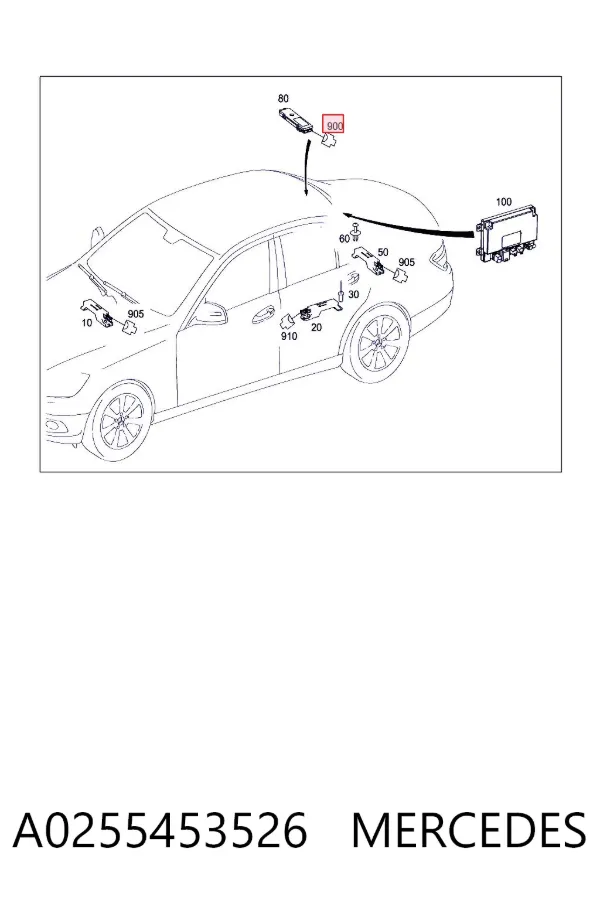  A0255453526 Mercedes