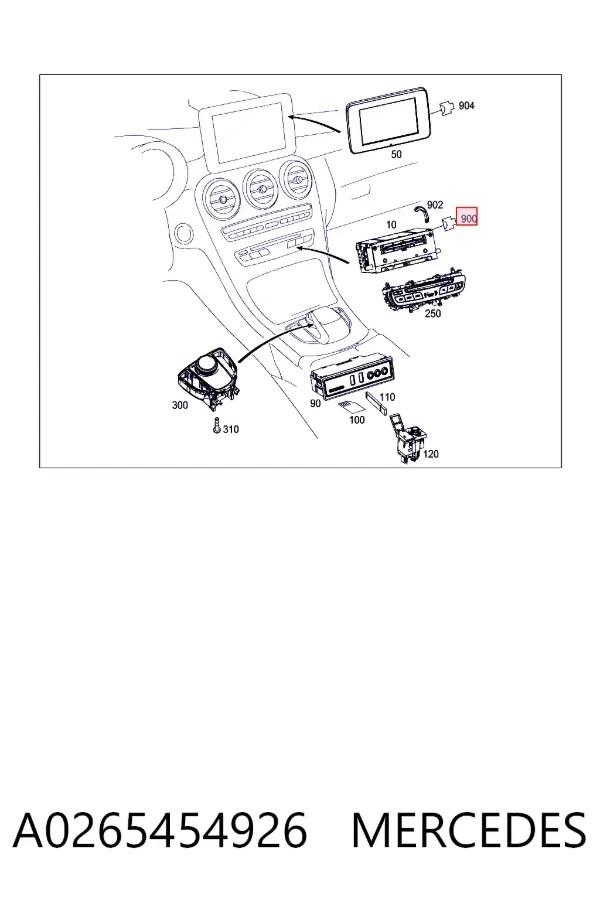  A0265454926 Mercedes