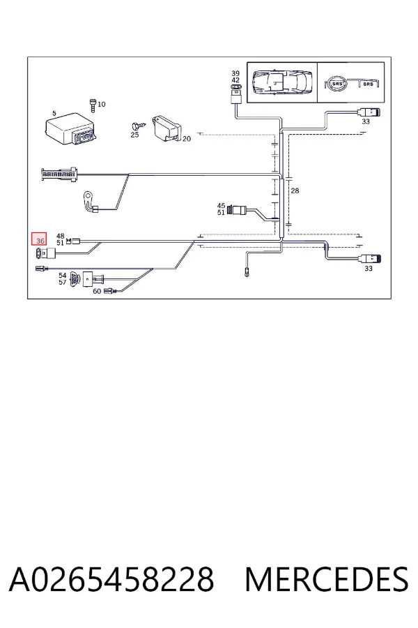  A0265458228 Mercedes
