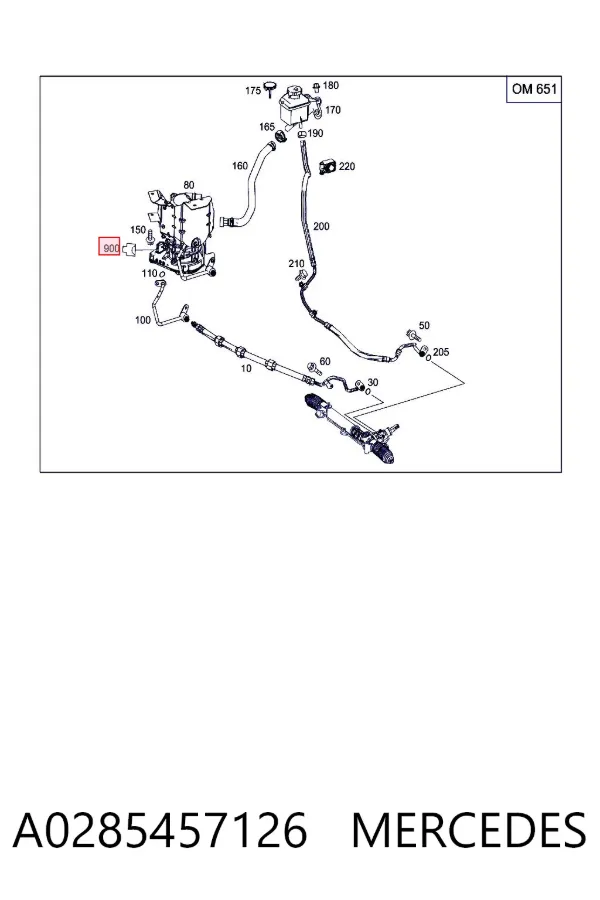  A0285457126 Mercedes