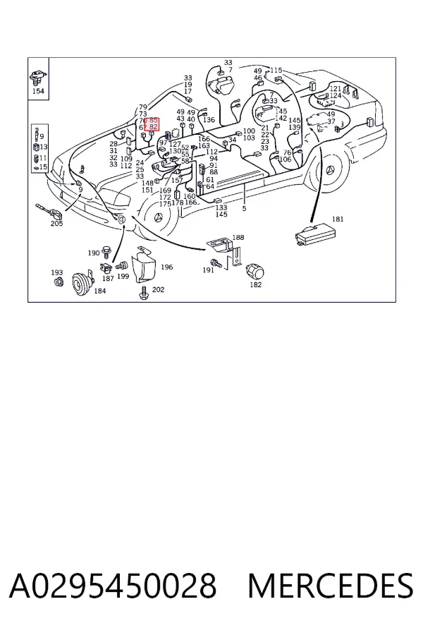  A0295450028 Mercedes