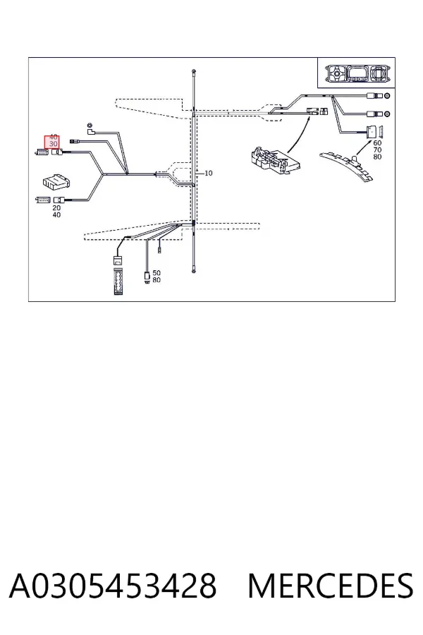  A0305453428 Mercedes