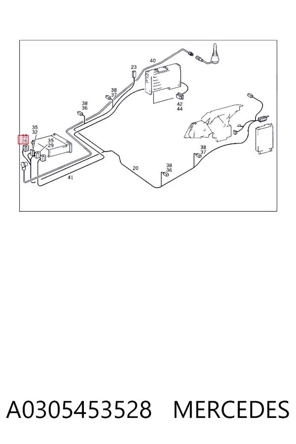 A0305453528 Mercedes