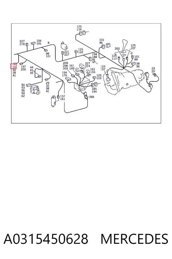 A0315450628 Mercedes