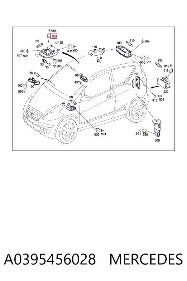  A0395456028 Mercedes